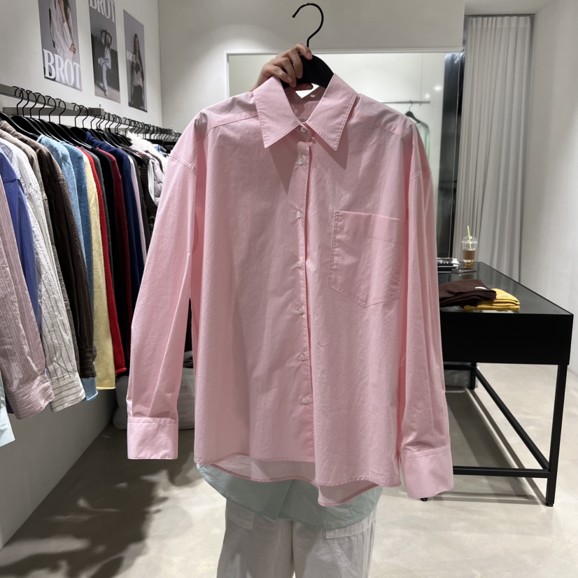 BROT東大門實拍女士新款熱賣推薦人氣26春季職業襯衫蕾絲衫BROT襯衫/蕾絲衫圖色3