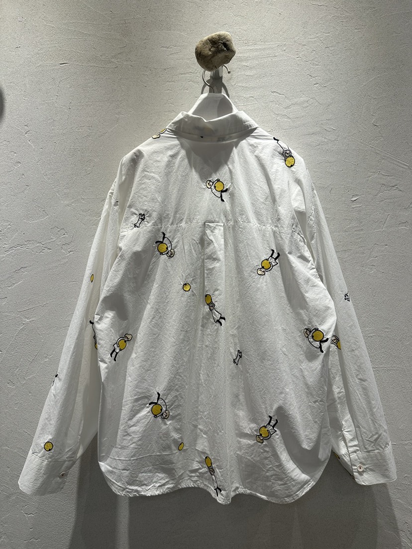 AT NOTE韓國直郵女裝新品職業推薦熱賣人氣襯衫蕾絲衫刺繡AT NOTE襯衫/蕾絲衫