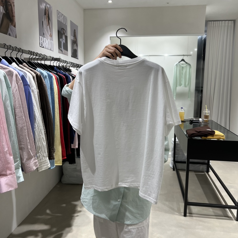 BROT韓國代購女裝新款推薦職業時尚熱賣26春季人氣休閑T恤BROTT恤