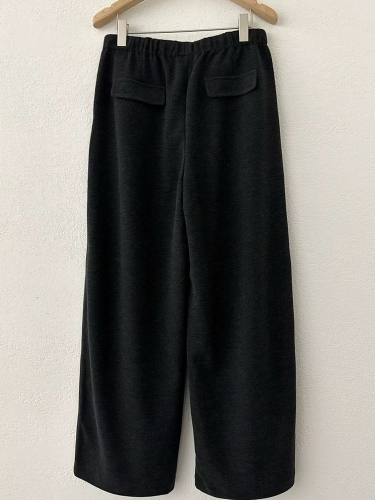 ONE MONE韓國直郵女士新品26春季熱賣時尚推薦休閑褲加絨ONE MONE休閑褲