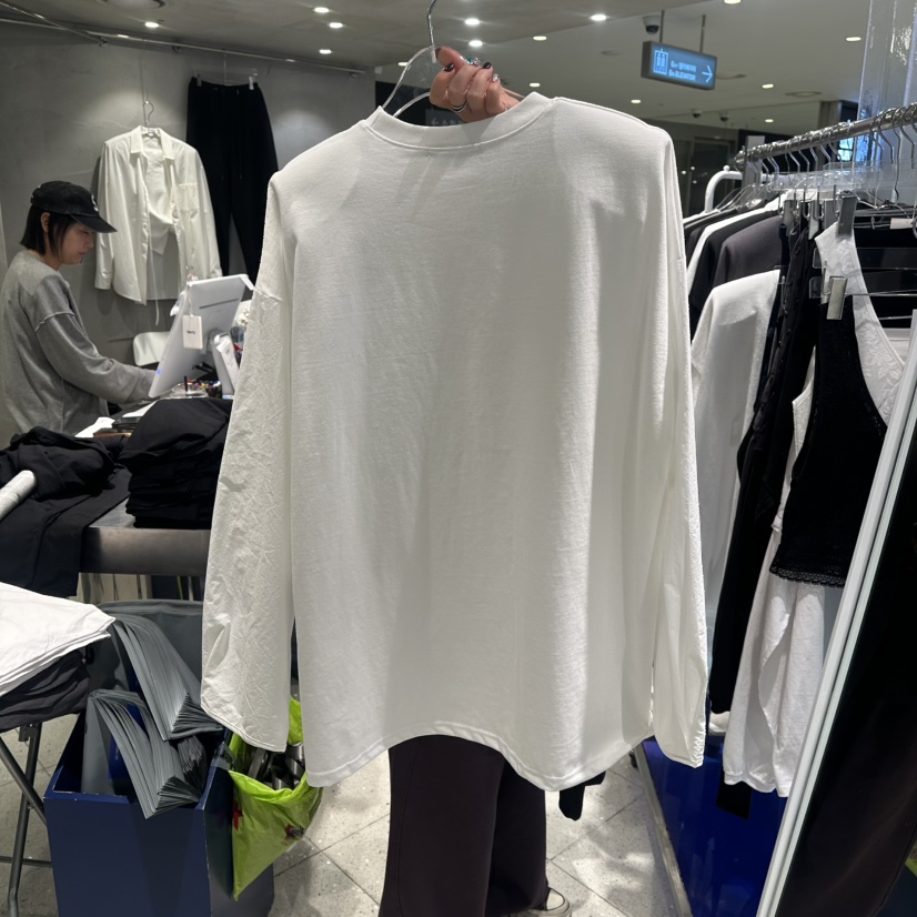 HERTZ-P東大門實拍女士新品熱賣推薦休閑職業26春季長袖T恤HERTZ-P長袖T恤