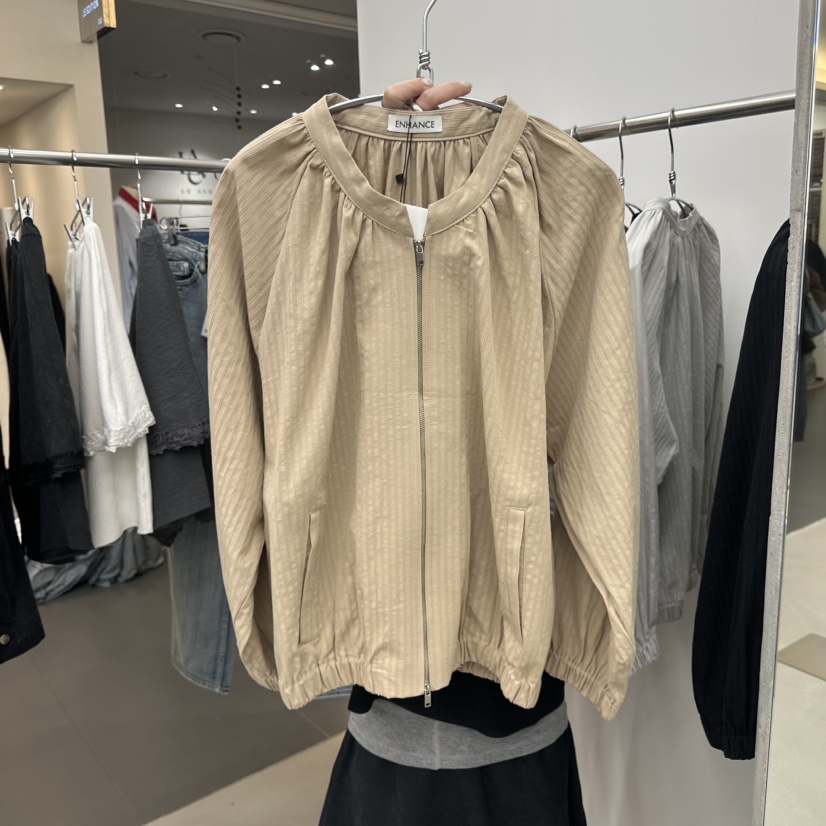 ENHANCE韓國代購女裝新品休閑人氣26春季職業推薦襯衫蕾絲衫ENHANCE/HOPESMORE襯衫/蕾絲衫圖色2