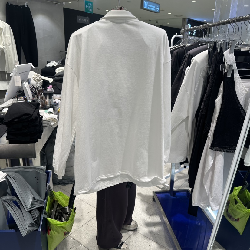 HERTZ-P東大門直郵女士新品26春季時尚職業長袖T恤假兩件HERTZ-P長袖T恤