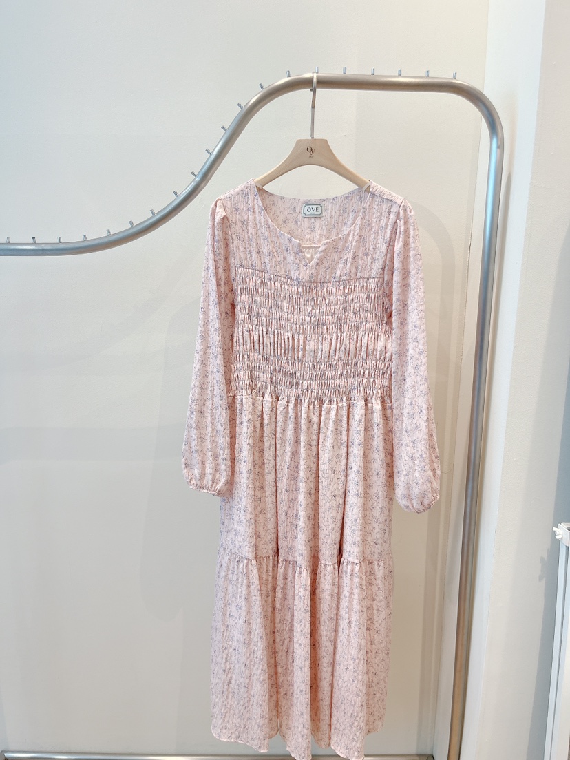 OVE東大門直郵女裝新品26春季職業時尚熱賣人氣推薦連衣裙OVE連衣裙圖色2