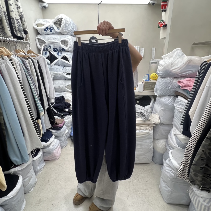 BREEZE東大門代購女士新品時尚人氣推薦熱賣休閑褲奶油色BREEZE休閑褲圖色4