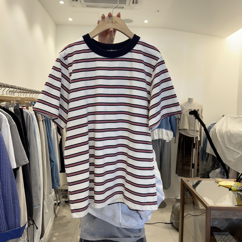 TAN&amp;COMO韓國直郵女士新款人氣真品休閑熱賣T恤刺繡tan-COMOT恤圖色1