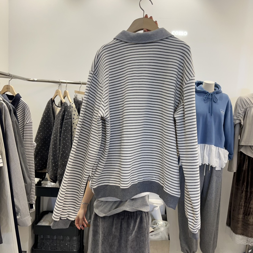 TAN&amp;COMO韓國直郵女裝新品職業時尚熱賣26春夏推薦衛衣tan-COMO衛衣