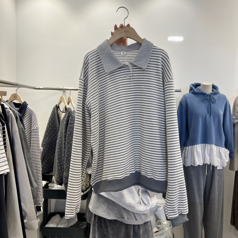 TAN&amp;COMO韓國直郵女裝新品職業時尚熱賣26春夏推薦衛衣tan-COMO衛衣圖色1