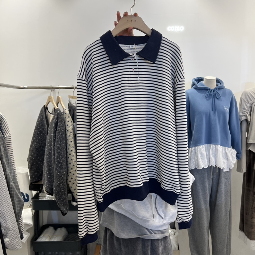 TAN&amp;COMO韓國直郵女裝新品職業時尚熱賣26春夏推薦衛衣tan-COMO衛衣圖色2