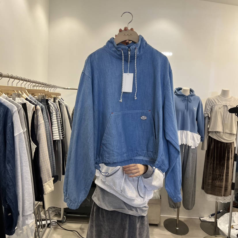 TAN&amp;COMO東大門代購女裝新款26春夏熱賣休閑時尚衛衣tan-COMO衛衣圖色1