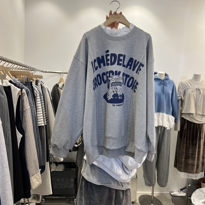 TAN&amp;COMO東大門代購女士新款職業人氣26春夏真品衛衣tan-COMO衛衣圖色2