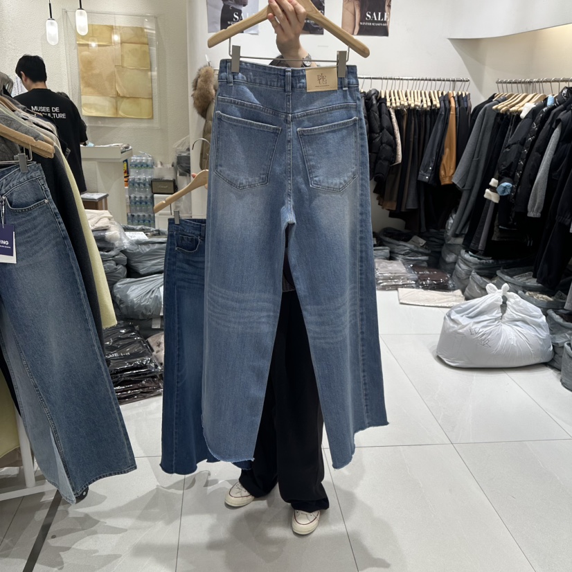 BLUEI-D/N SHARP東大門直郵女士新款職業26春夏牛仔褲Blue i-d/N SHARP牛仔褲