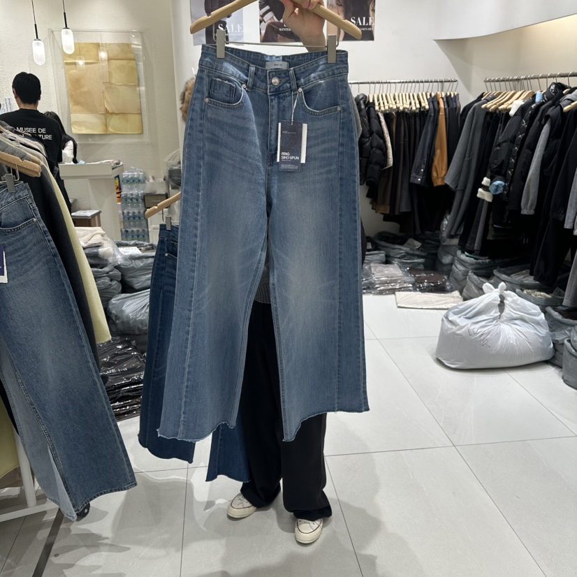 BLUEI-D/N SHARP東大門直郵女士新款職業26春夏牛仔褲Blue i-d/N SHARP牛仔褲圖色2