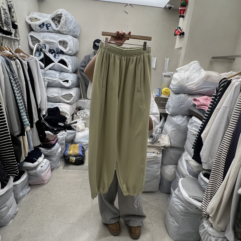 BREEZE韓國代購女士新款時尚真品人氣職業休閑褲口袋雙層BREEZE休閑褲圖色3