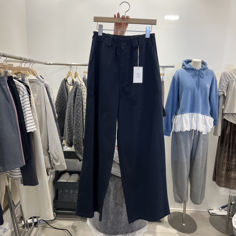 TAN&amp;COMO韓國代購女士新品職業真品時尚人氣休閑褲刺繡tan-COMO休閑褲圖色2