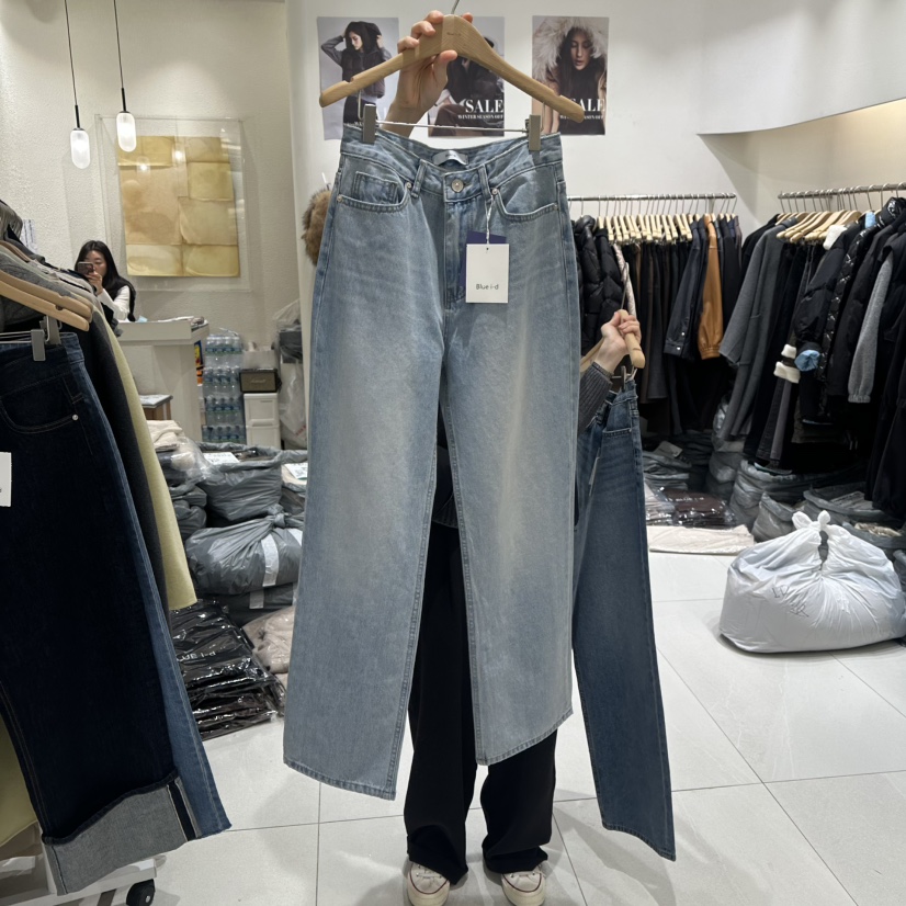 BLUEI-D/N SHARP東大門直郵女裝新款時尚熱賣26春夏牛仔褲Blue i-d/N SHARP牛仔褲圖色2