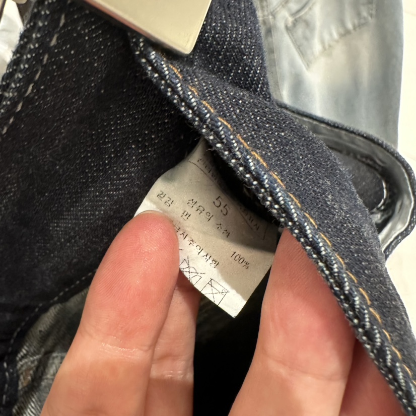 BLUEI-D/N SHARP韓國代購女士新品人氣職業休閑牛仔褲Blue i-d/N SHARP牛仔褲