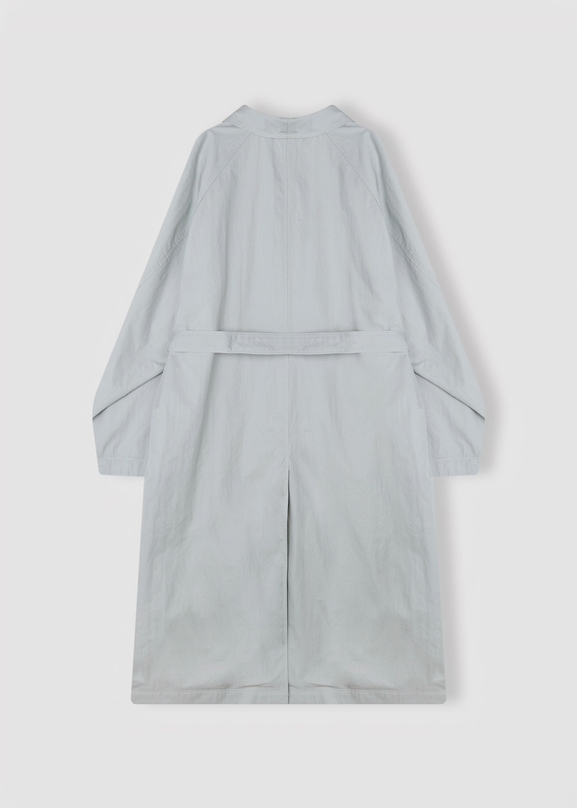 A Flan東大門直郵女士新品時尚推薦熱賣真品長款風衣含腰繩AFN/FLAN EDITION長款風衣