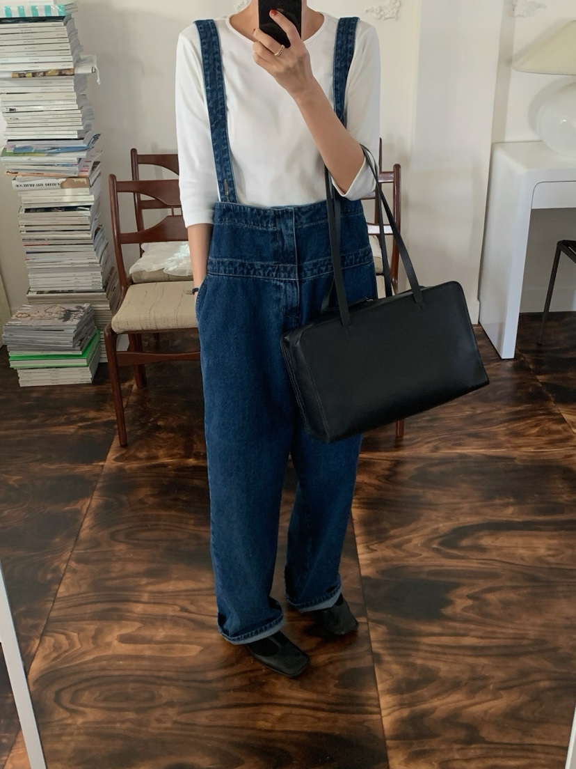 A Flan韓國代購女裝新品真品推薦職業人氣26春夏休閑背帶褲AFN/FLAN EDITION背帶褲