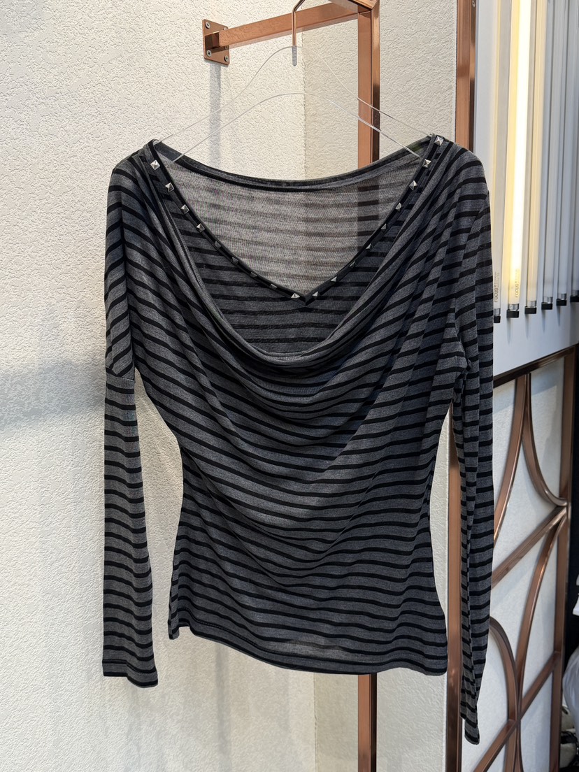 SYMBOL東大門代購女裝新款真品26春夏時尚推薦長袖T恤假兩件SYMBOL長袖T恤圖色2