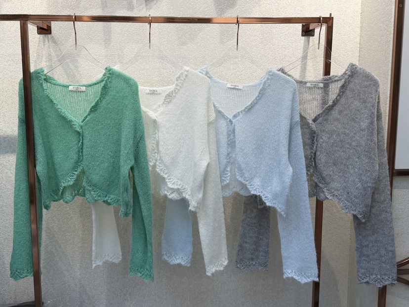 SYMBOL東大門直郵女裝新款職業休閑推薦人氣時尚26春夏針織衫SYMBOL針織衫