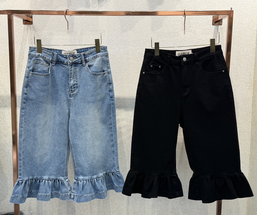 SYMBOL東大門代購女士新款休閑推薦26春夏職業人氣短褲褶皺SYMBOL短褲