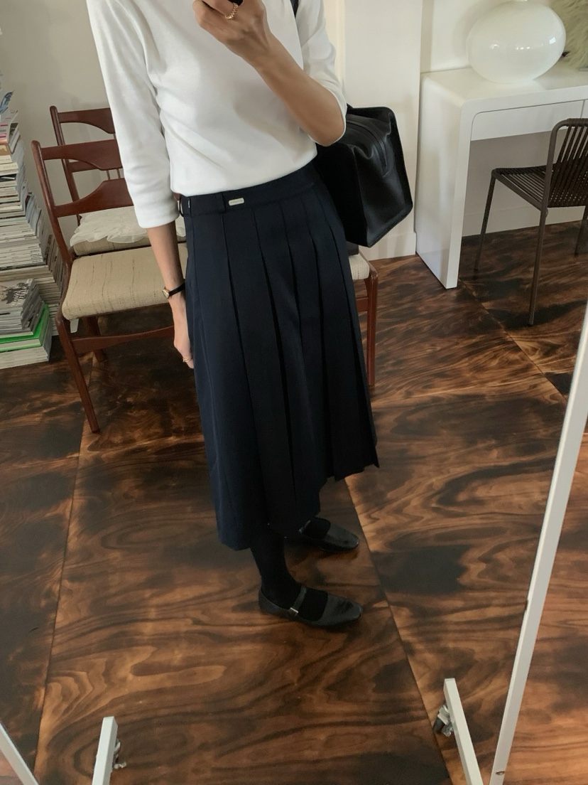 A Flan東大門實拍女士新款熱賣職業26春夏時尚半身裙中短裙AFN/FLAN EDITION半身裙/中短裙