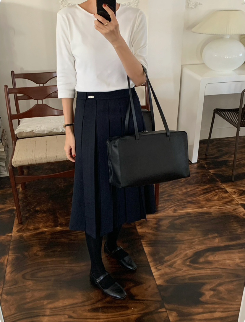 A Flan東大門實拍女士新款熱賣職業26春夏時尚半身裙中短裙AFN/FLAN EDITION半身裙/中短裙