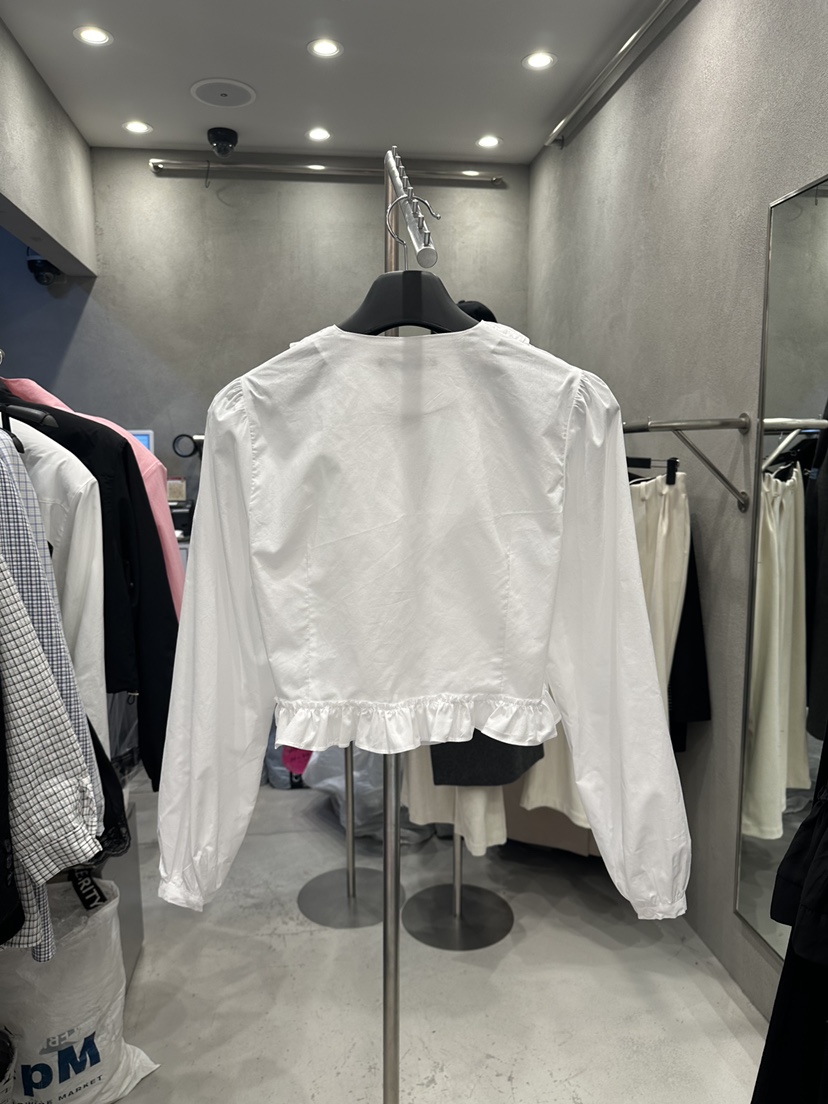 CELEBRITY-A韓國代購女裝新款休閑26春夏人氣襯衫蕾絲衫CELEBRITY-A襯衫/蕾絲衫