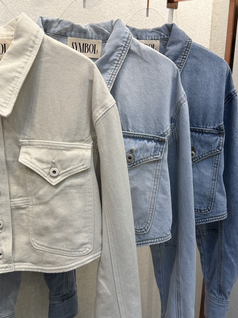 SYMBOL東大門實拍女士新款真品人氣職業推薦26春夏夾克短款SYMBOL夾克
