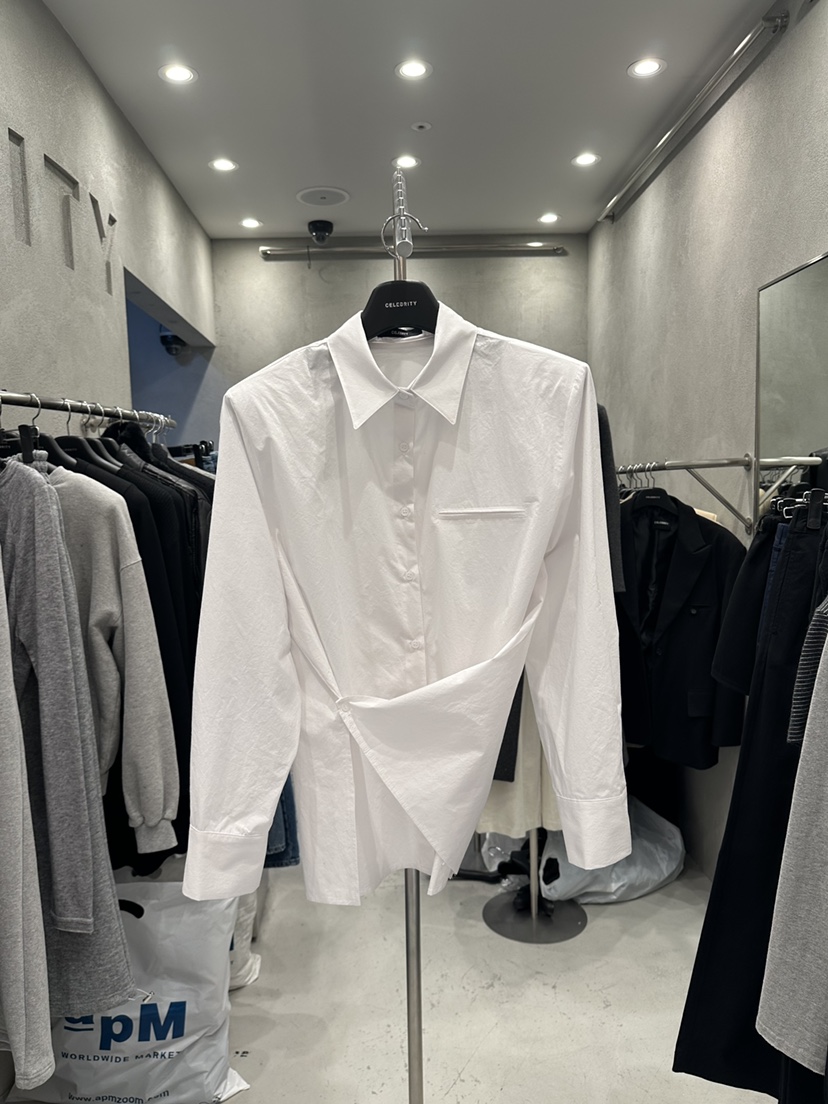 CELEBRITY-A東大門直郵女士新品時尚推薦熱賣襯衫蕾絲衫CELEBRITY-A襯衫/蕾絲衫圖色2