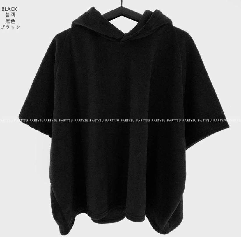 VENDER東大門直郵女裝新款職業休閑熱賣衛衣連帽衫斗篷抓絨VENDER衛衣圖色2