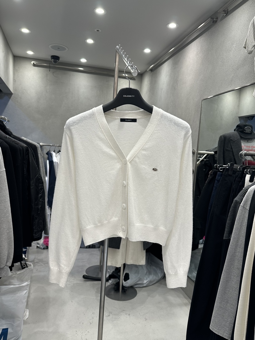 CELEBRITY-A東大門實拍女裝新款職業26春夏時尚針織衫開衫CELEBRITY-A針織衫圖色1