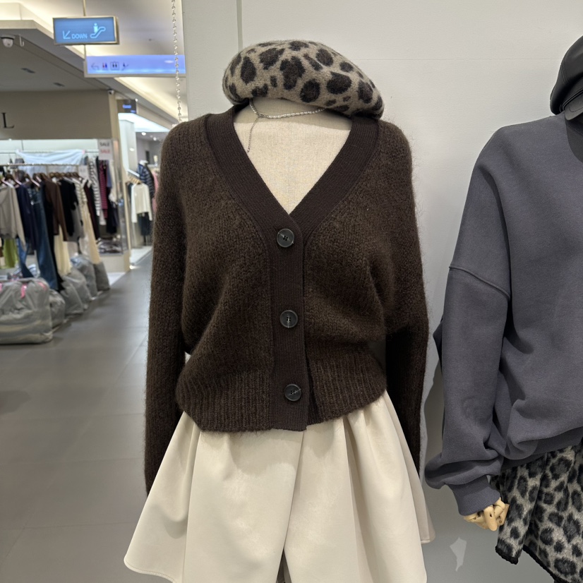 A.CES東大門直郵女裝新款人氣26春夏熱賣時尚毛衣馬海毛A.CES毛衣