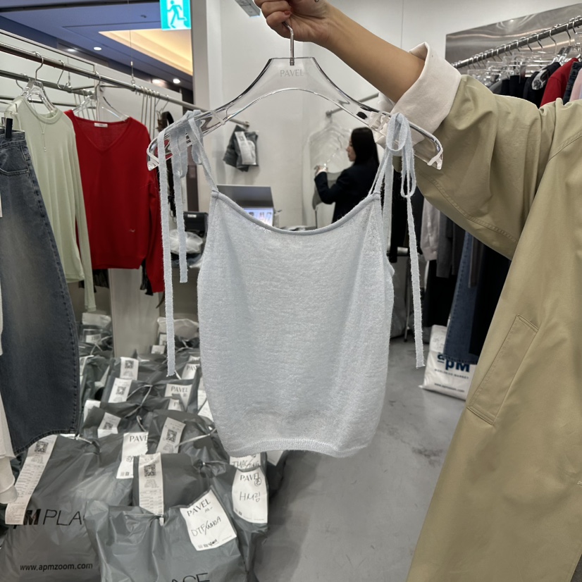 PAVEL東大門直郵女士新品時尚人氣熱賣推薦吊帶背心馬海毛PAVEL吊帶/背心圖色3