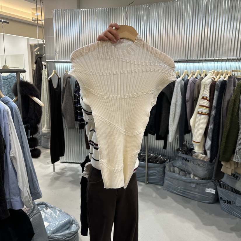 ALEGRE東大門代購女士新款時尚人氣休閑推薦26春夏針織衫ALEGRE針織衫圖色1