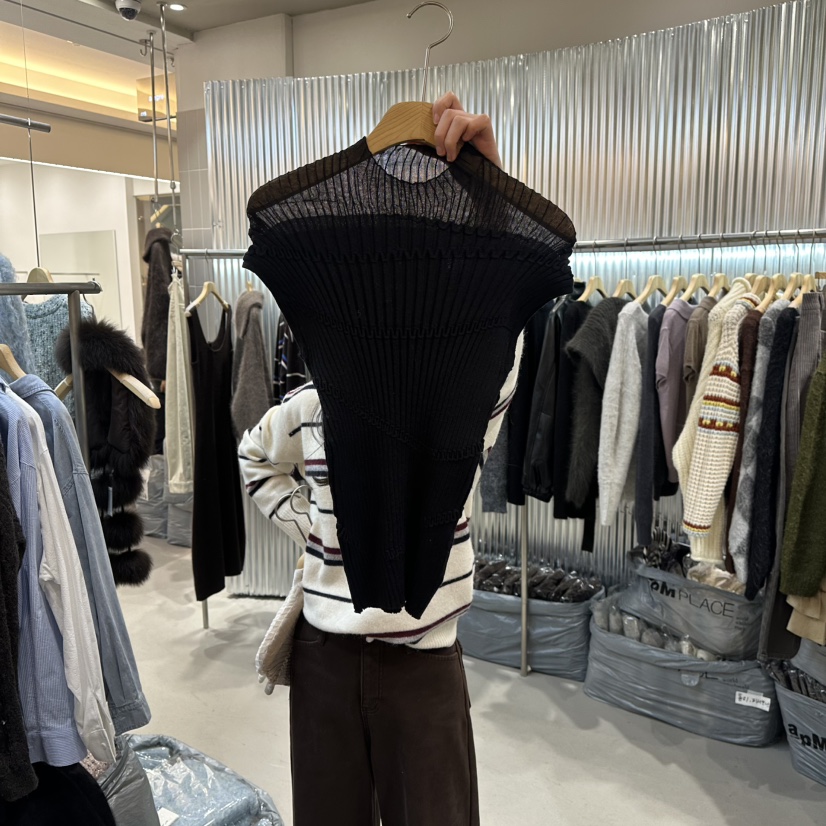 ALEGRE東大門代購女士新款時尚人氣休閑推薦26春夏針織衫ALEGRE針織衫圖色3