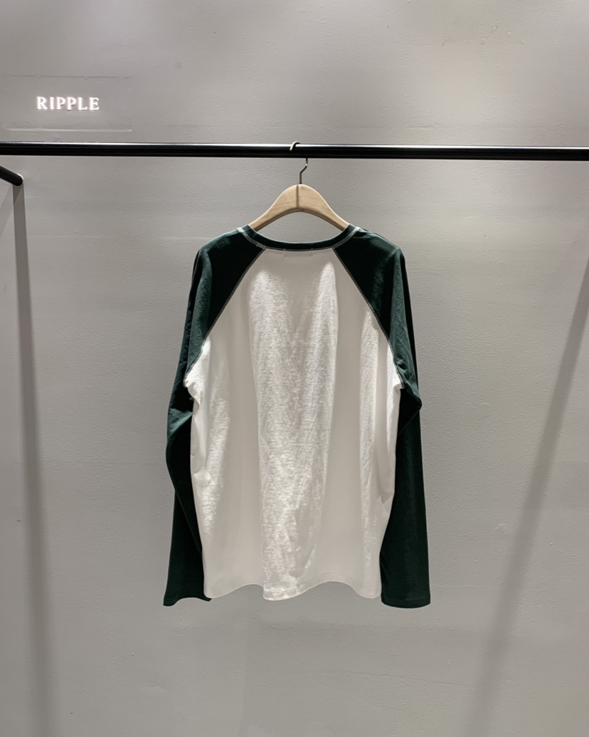 RIPPLE-P東大門代購女士新款推薦真品休閑時尚26春夏長袖T恤RIPPLE-P長袖T恤