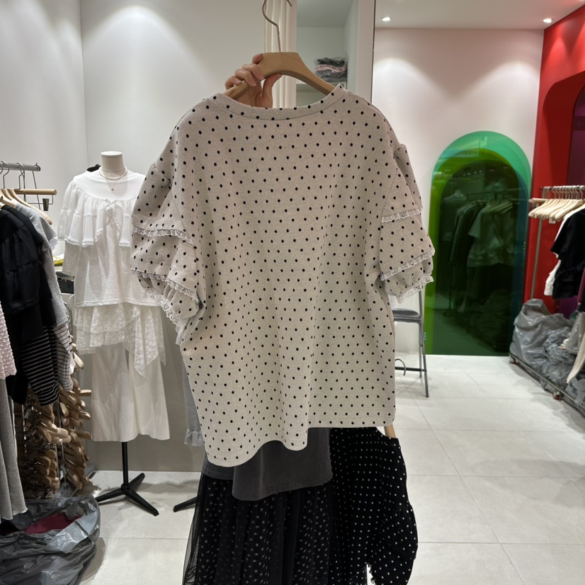 MINI UNNI韓國代購女裝新款人氣26春夏熱賣真品職業休閑T恤MINI UNNIT恤