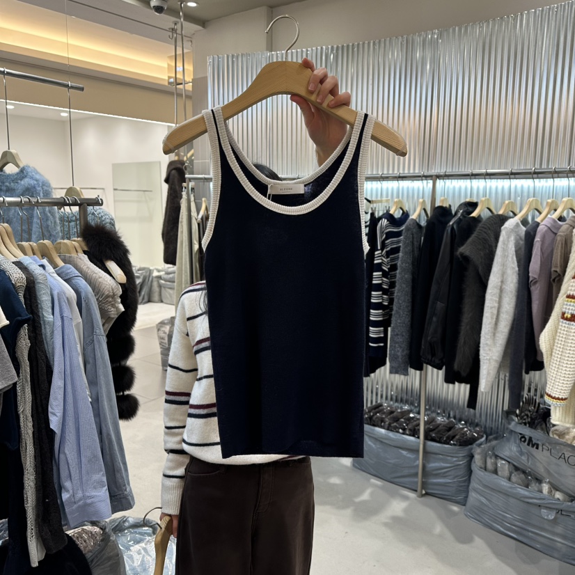 ALEGRE東大門直郵女士新款熱賣26春夏推薦時尚職業吊帶背心ALEGRE吊帶/背心圖色2