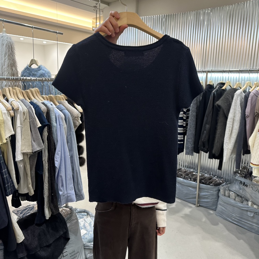 ALEGRE韓國直郵女裝新款休閑職業人氣熱賣時尚推薦真品T恤ALEGRET恤圖色3