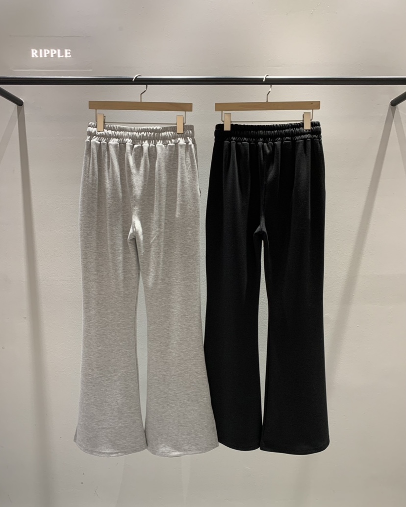 RIPPLE-P東大門直郵女裝新品職業人氣休閑休閑褲柔軟喇叭RIPPLE-P休閑褲