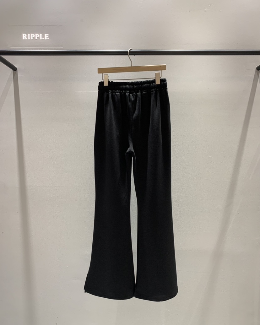 RIPPLE-P東大門直郵女裝新品職業人氣休閑休閑褲柔軟喇叭RIPPLE-P休閑褲