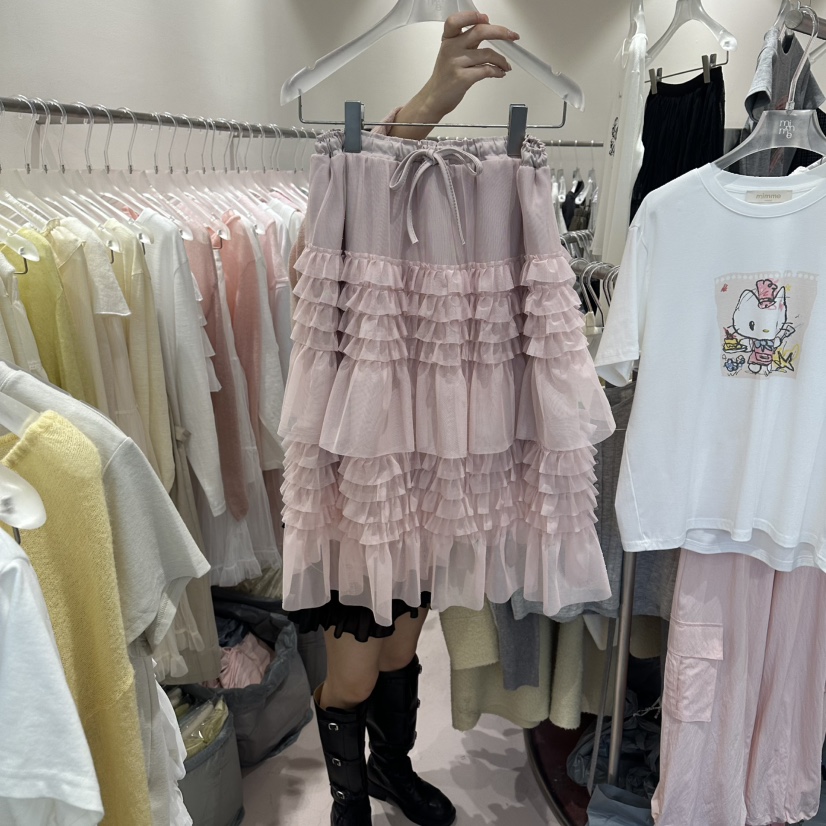 MIMME/LOOKK東大門直郵女士新品推薦半身裙中短裙雙排扣MIMME/LOOKK半身裙/中短裙