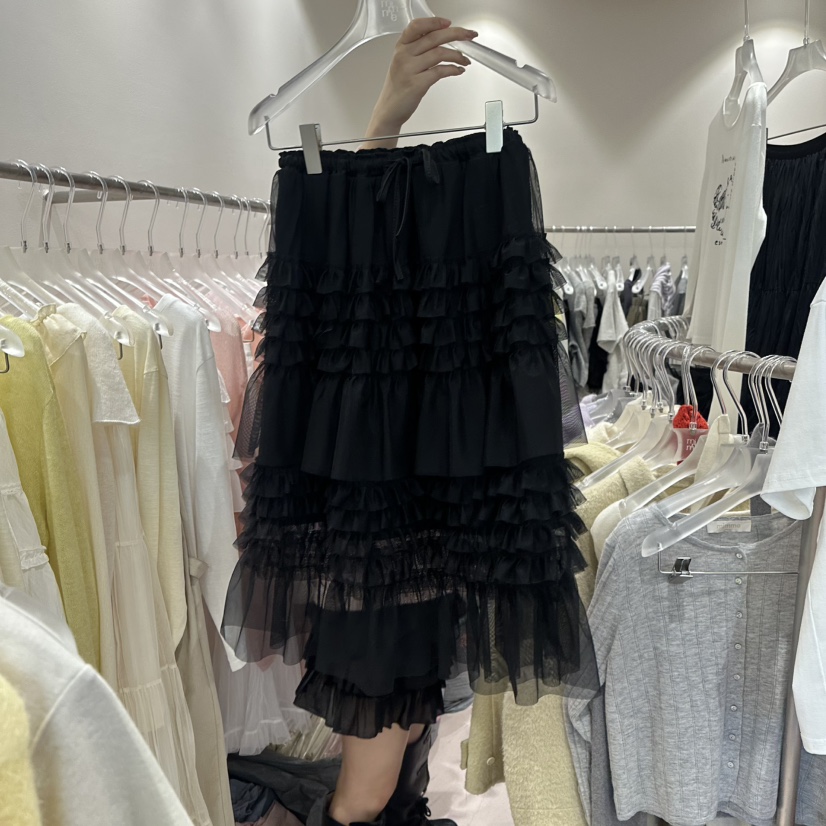 MIMME/LOOKK東大門直郵女士新品推薦半身裙中短裙雙排扣MIMME/LOOKK半身裙/中短裙圖色4