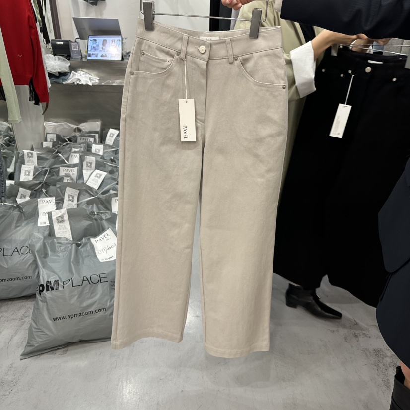 PAVEL韓國直郵女裝新款推薦26春夏人氣熱賣真品休閑休閑褲PAVEL休閑褲圖色1