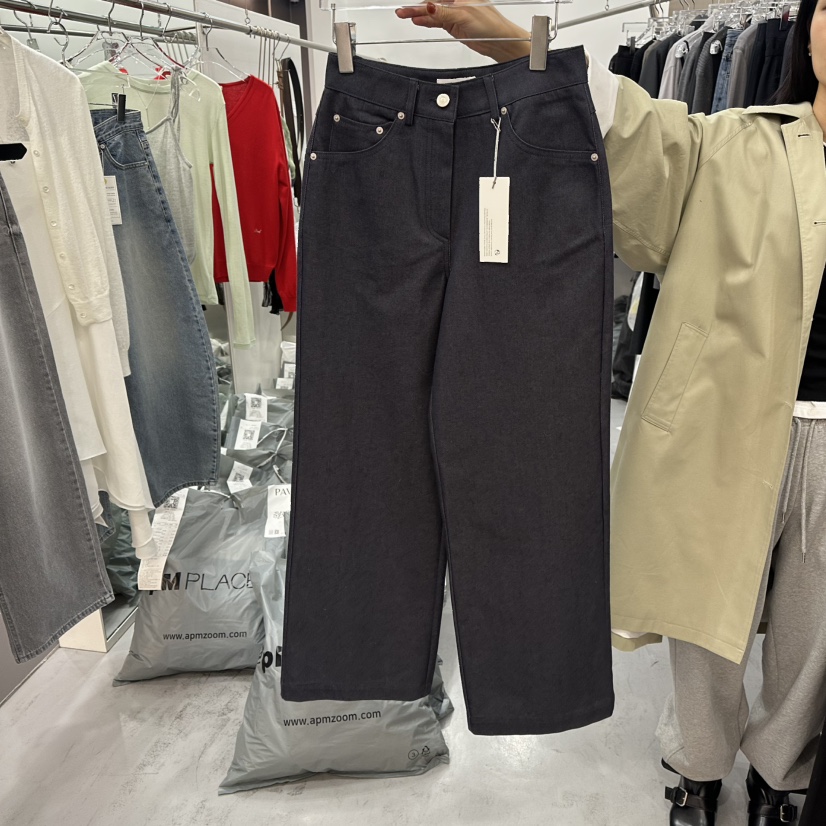 PAVEL韓國直郵女裝新款推薦26春夏人氣熱賣真品休閑休閑褲PAVEL休閑褲圖色3墨色