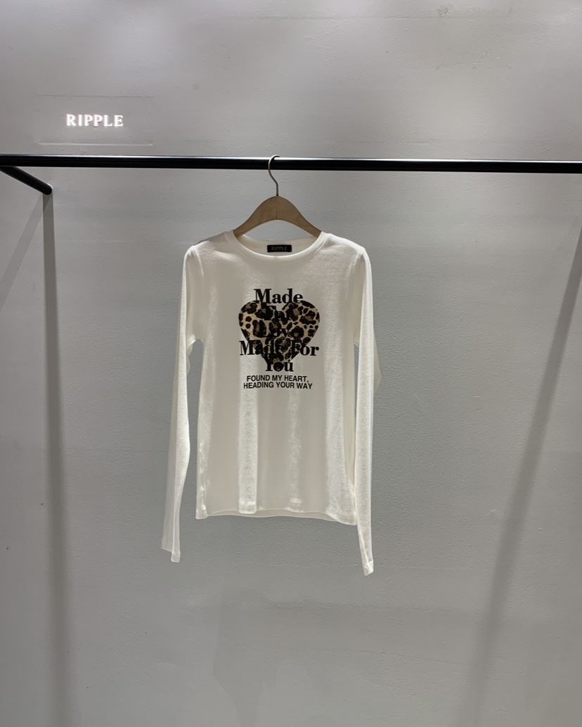 RIPPLE-P東大門實拍女裝新款推薦真品時尚職業人氣長袖T恤RIPPLE-P長袖T恤圖色1