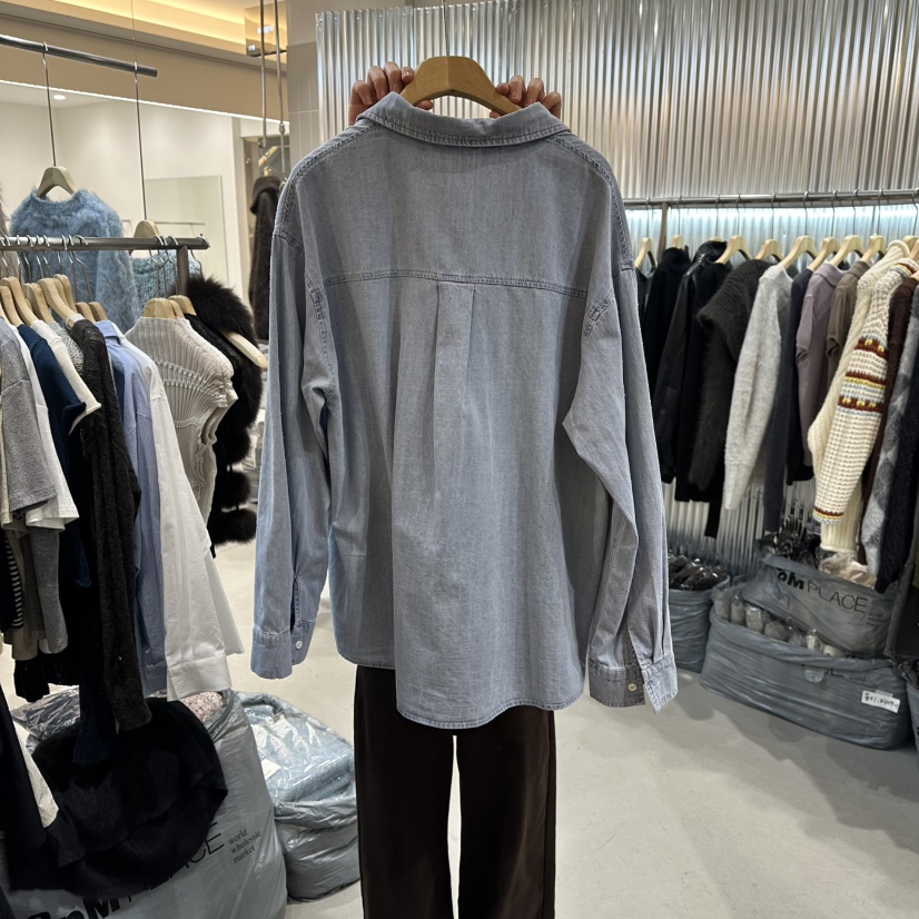 ALEGRE韓國代購女裝新品人氣時尚職業熱賣推薦襯衫蕾絲衫ALEGRE襯衫/蕾絲衫