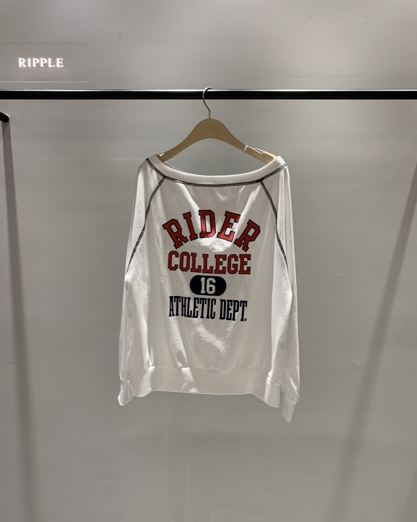 RIPPLE-P韓國代購女裝新品推薦熱賣職業人氣休閑長袖T恤RIPPLE-P長袖T恤圖色1